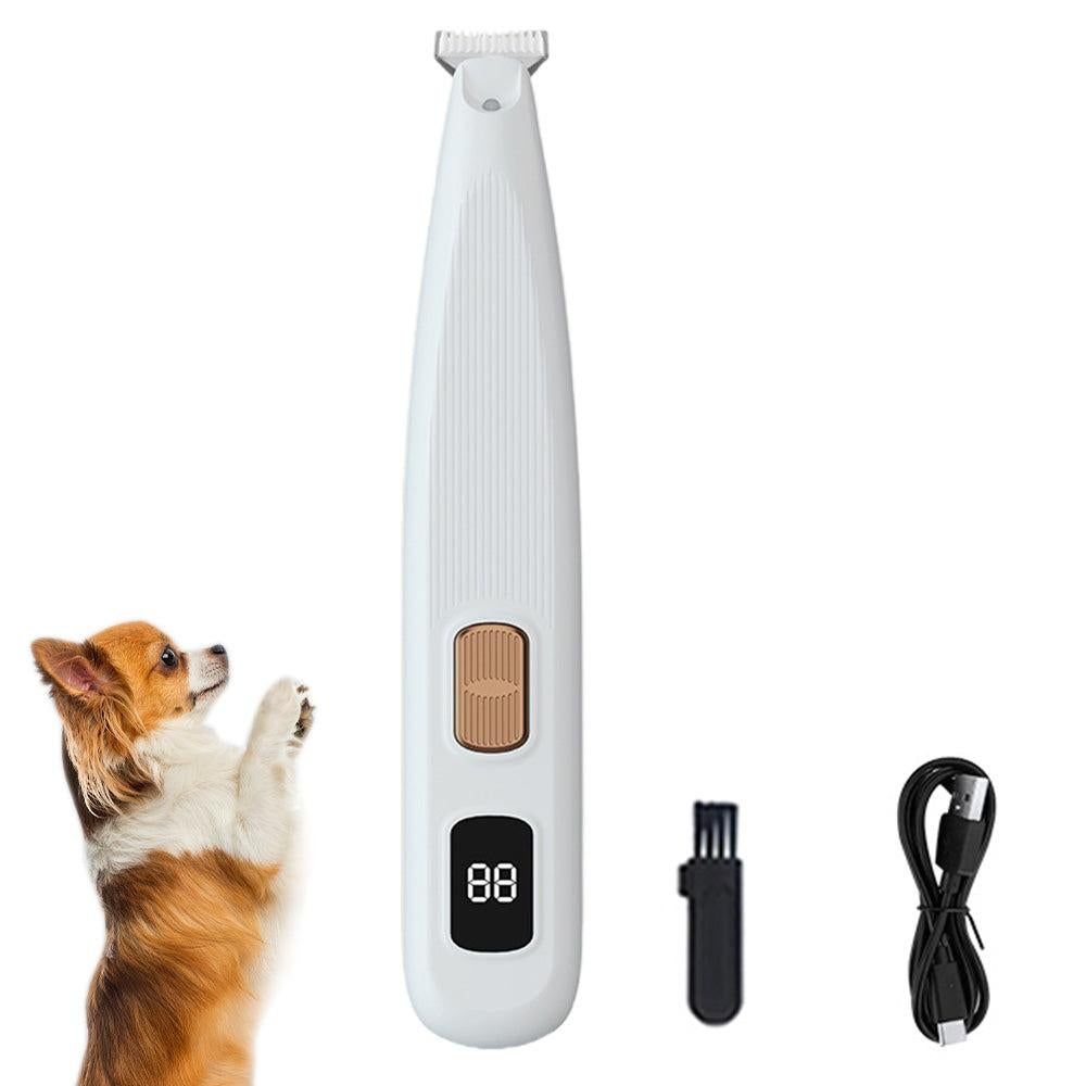 Cordless LED Dual-Speed Pet Paw Trimmer for Dogs & Cats Green - Image 7