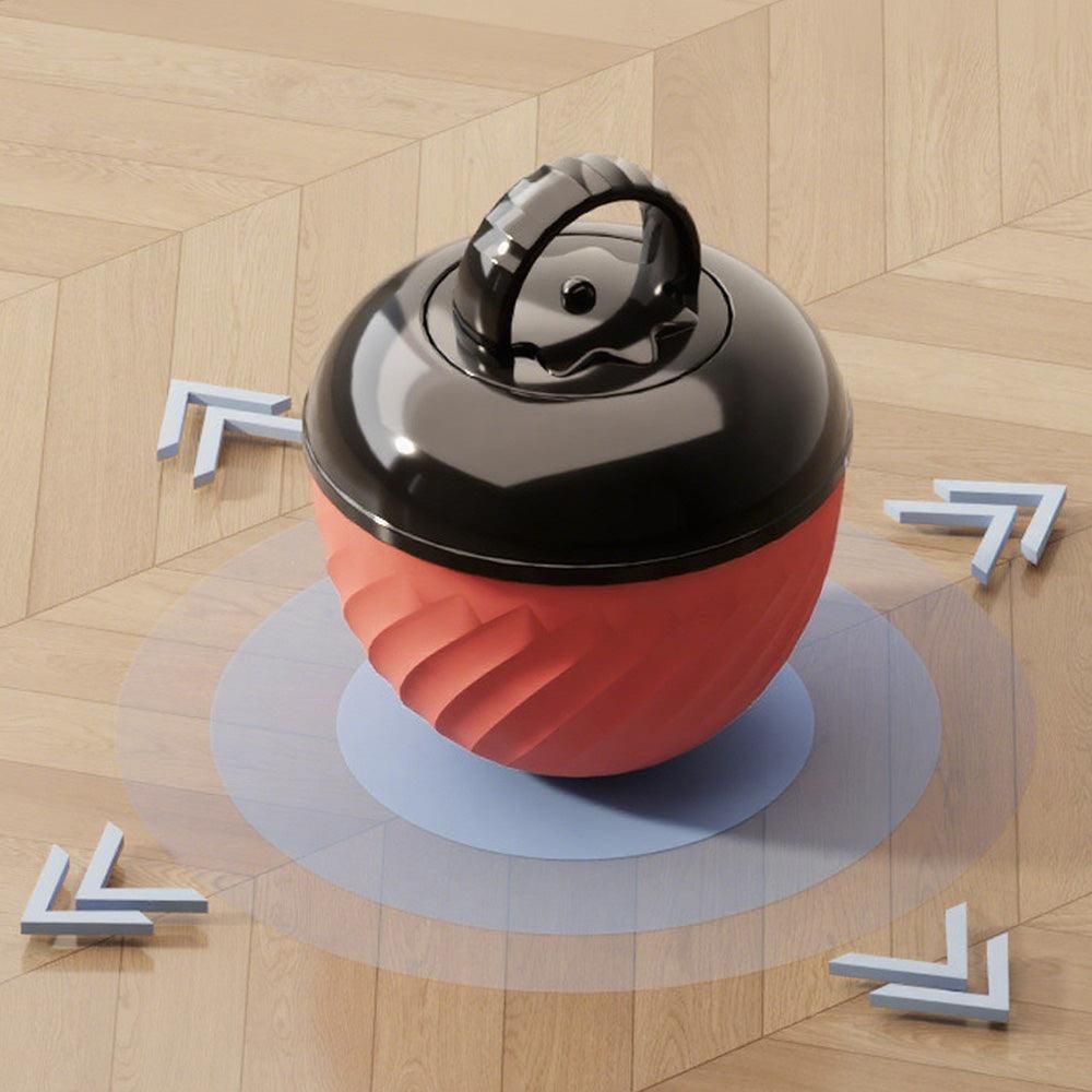 Squeaky Rolling Ball Dog Toy - Interactive Motion-Activated Chew Toy for Dogs Red - Image 6