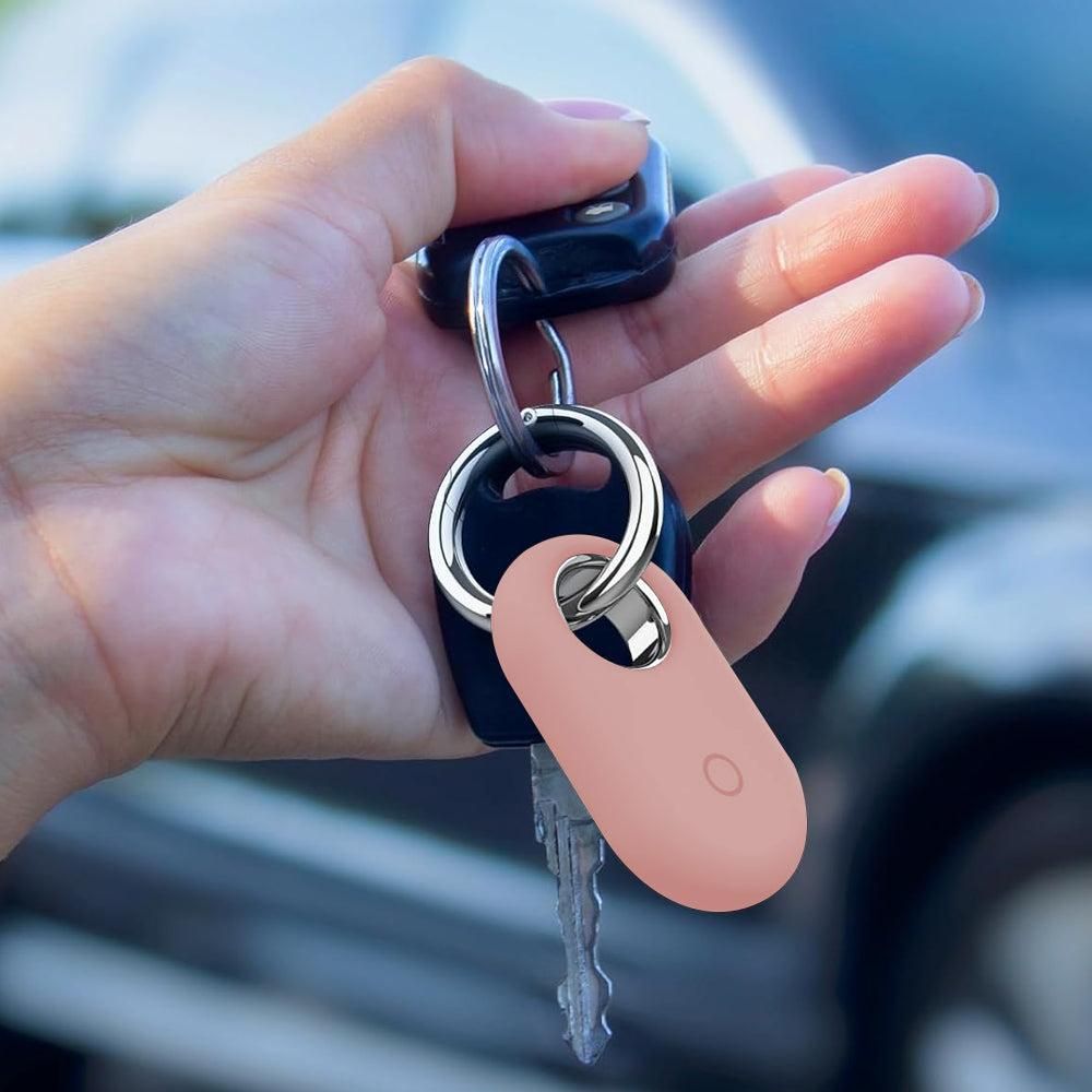4Pcs Compatible with Samsung Galaxy SmartTag2 Silicone Case All-Round Protection Smarttag2 Holder with Keychain Style 3 - Image 4