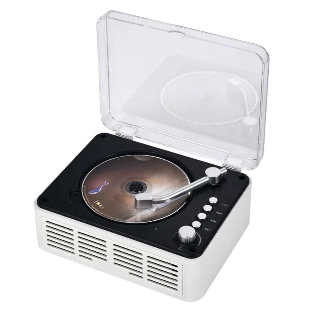 Retro CD Music Player with Bluetooth and FM Radio Multifunctional Home Audio System White - Image 5