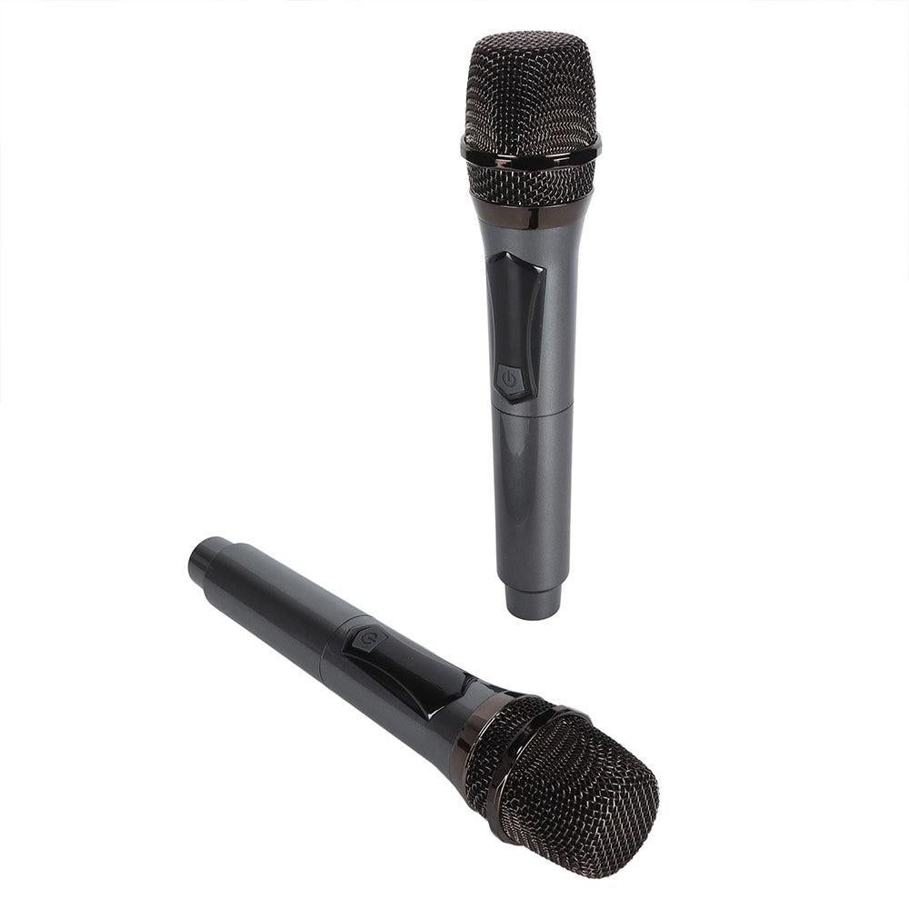 2Pcs Set Wireless Karaoke Microphone Rechargeable Handheld Microphone with LED Display - Image 3