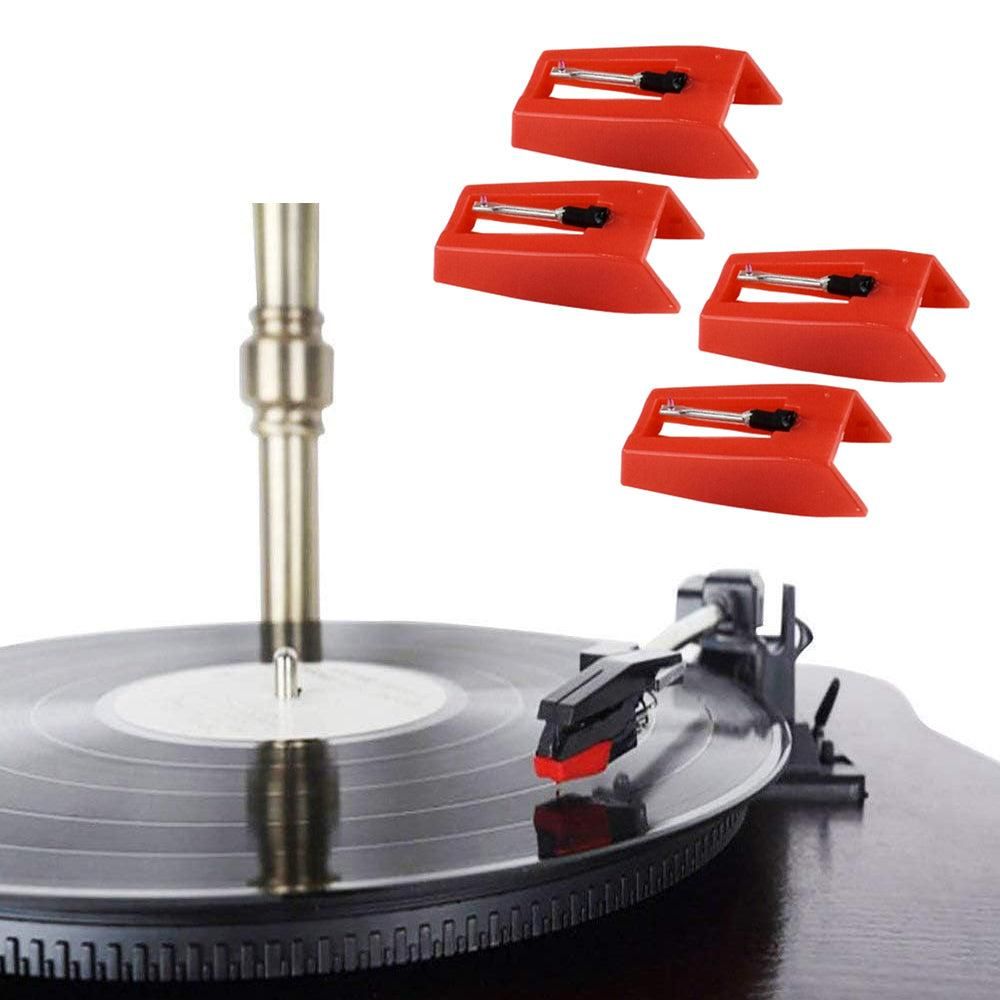 4Pcs Record Player Replacement Needle Turntable Phonograph Stylus Needles Tool Set - Image 1