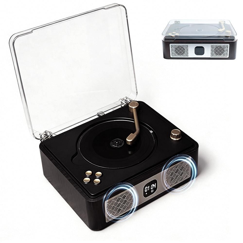 Retro CD Player with Speakers - Portable Bluetooth Music Player for Home Use - Image 1