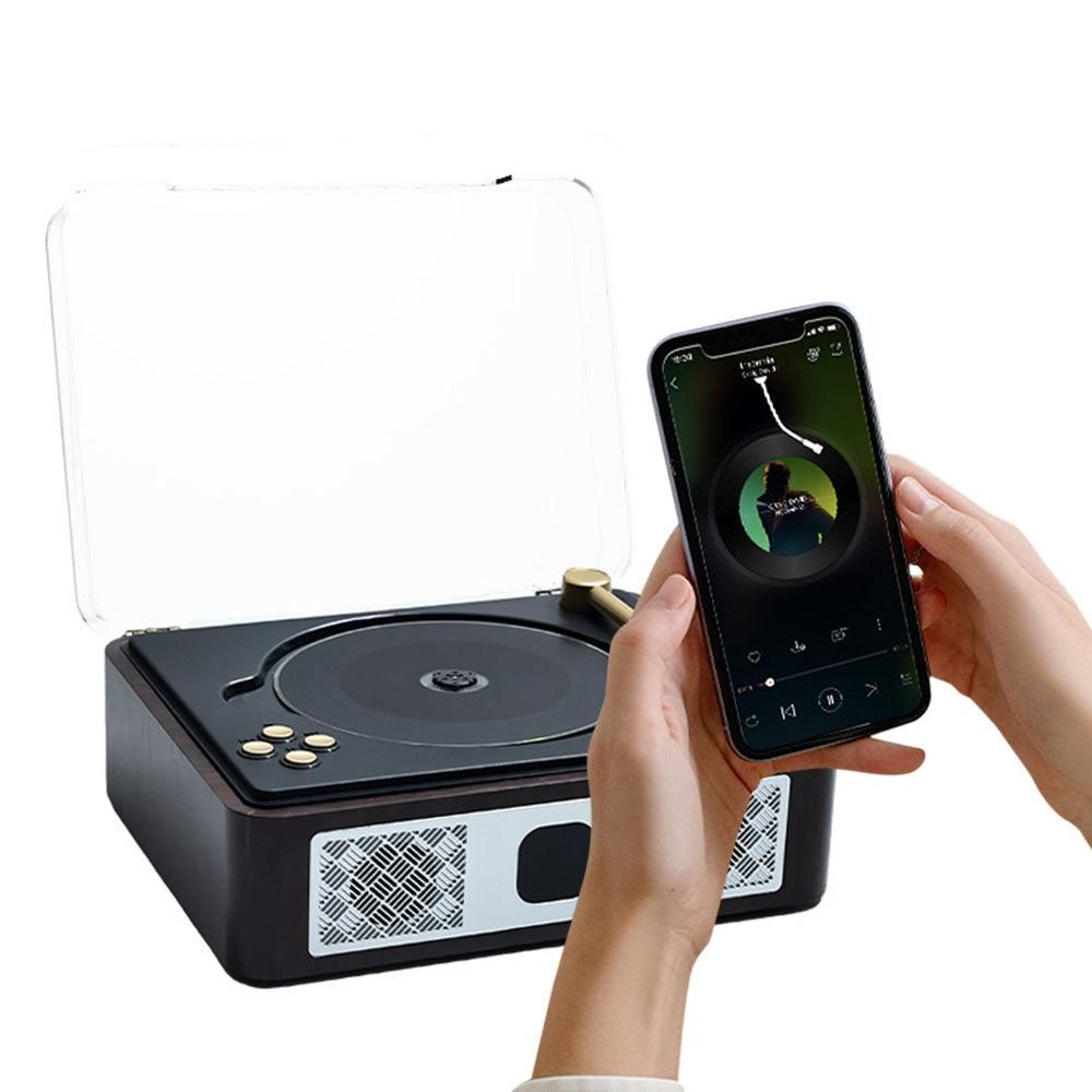 Retro CD Player with Speakers - Portable Bluetooth Music Player for Home Use - Image 5