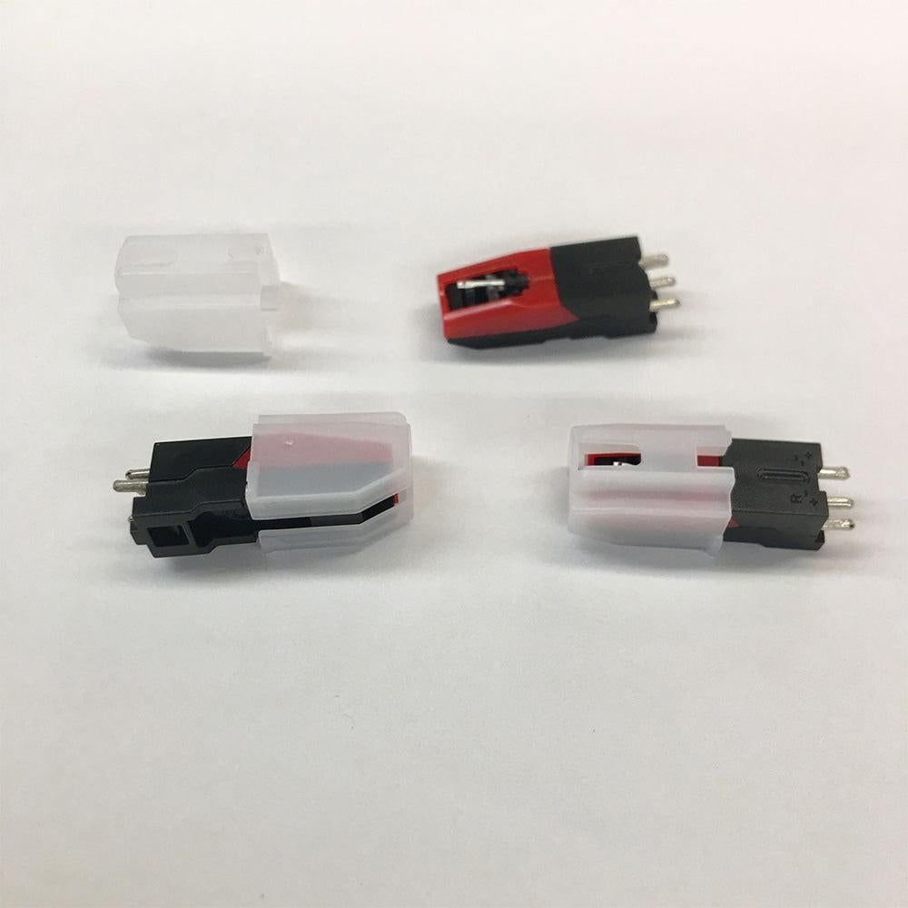 4Pcs Replacement Turntable Diamond Stylus Needle for LP Record Player Phono Ceramic Cartridge - Image 2