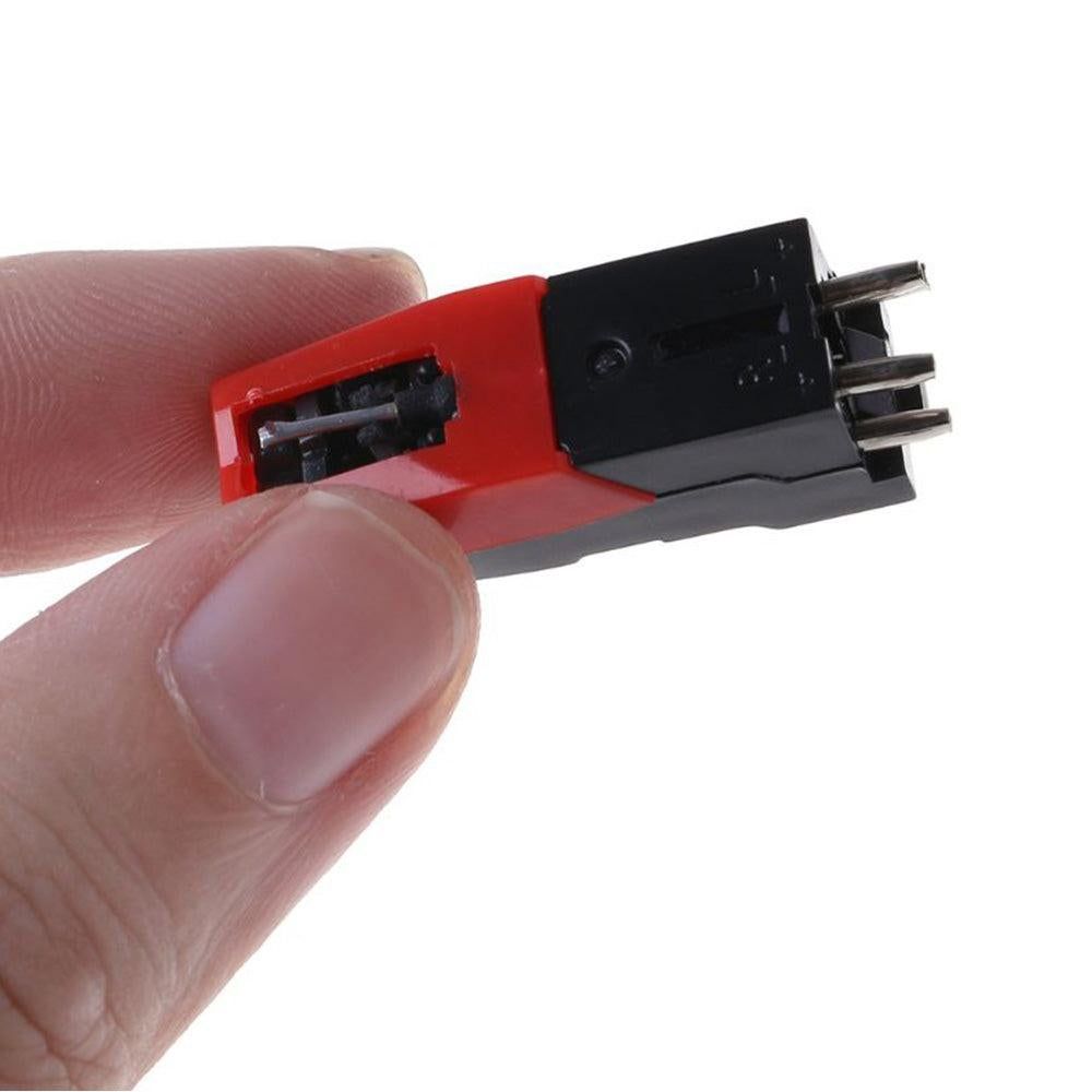 4Pcs Replacement Turntable Diamond Stylus Needle for LP Record Player Phono Ceramic Cartridge - Image 5