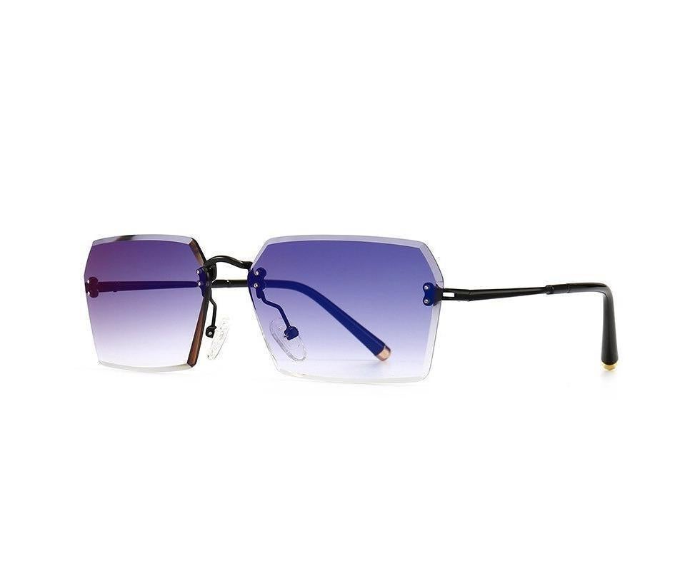 Fashion Rimless Sunglasses Women Luxury Brand Sun Glasses Female Eyewear Square Retro Lens UV400 Men Glasses - Image 1