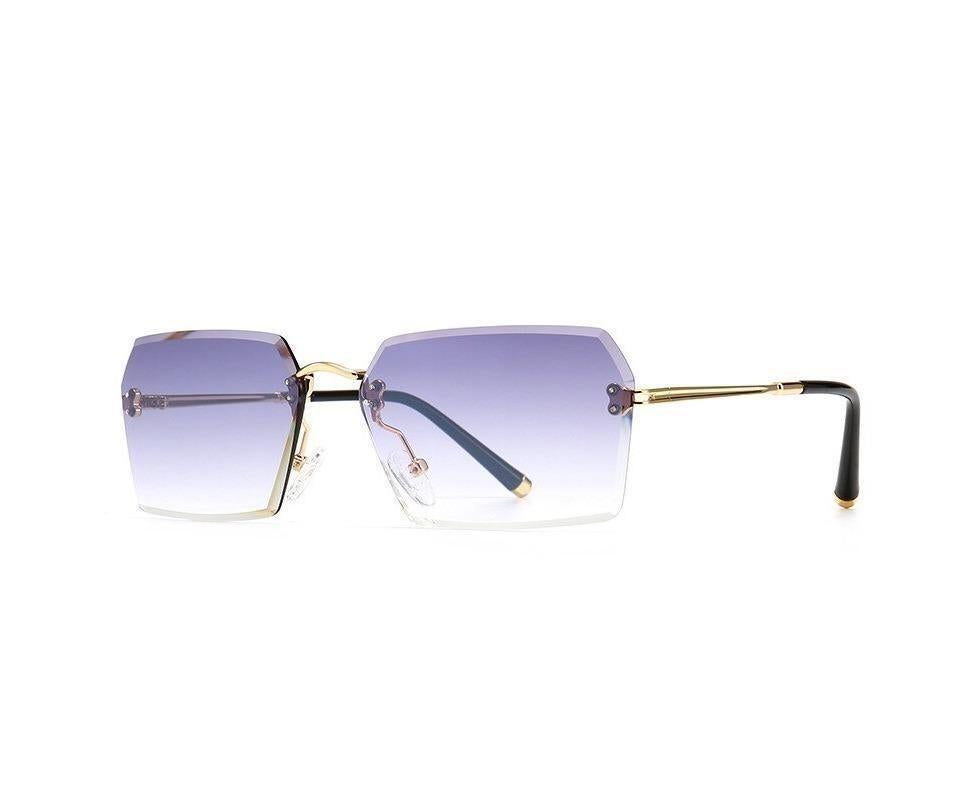 Fashion Rimless Sunglasses Women Luxury Brand Sun Glasses Female Eyewear Square Retro Lens UV400 Men Glasses - Image 5