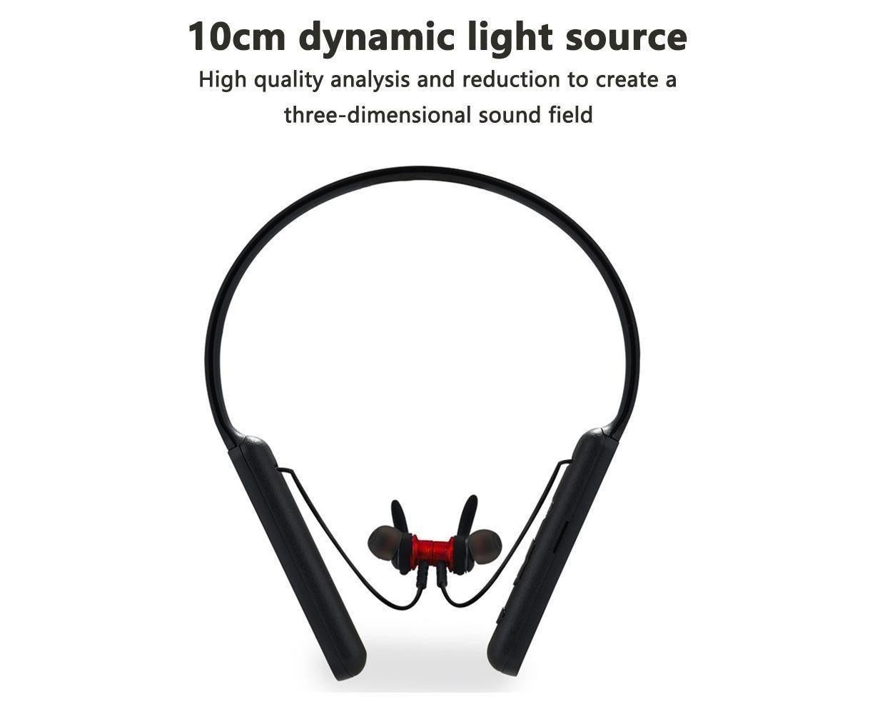 Bluetooth Headphones Neckband 20Hrs Playtime V5.0 Wireless Headset - Image 4