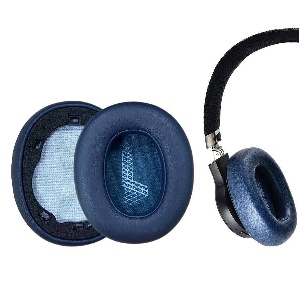 Replacement Ear Pads Cushion Cover Compatible With JBL Live 650BTNC 660NC E65BTNC Duet NC Headphones Blue - Image 1
