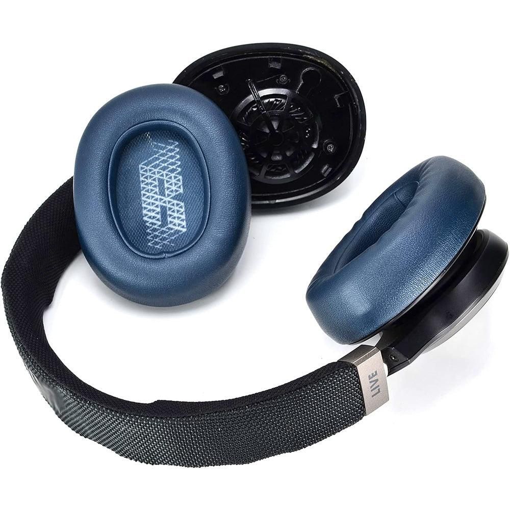 Replacement Ear Pads Cushion Cover Compatible With JBL Live 650BTNC 660NC E65BTNC Duet NC Headphones Blue - Image 3