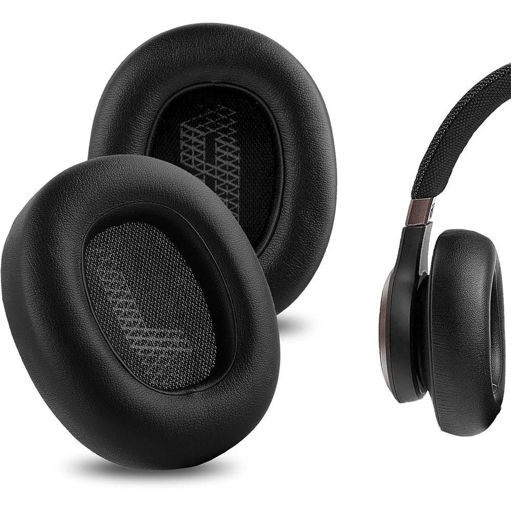 Replacement Ear Pads Cushion Cover Compatible With JBL Live 650BTNC 660NC E65BTNC Duet NC Headphones Black - Image 1