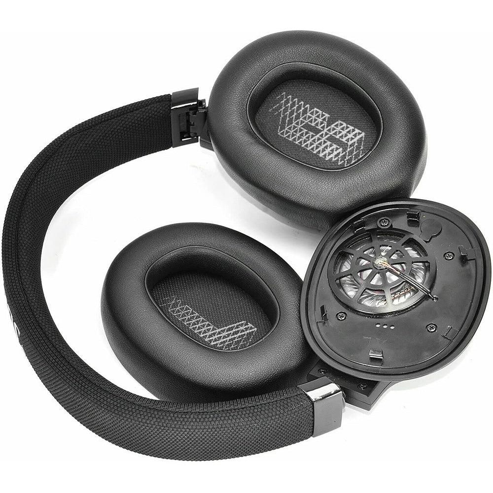 Replacement Ear Pads Cushion Cover Compatible With JBL Live 650BTNC 660NC E65BTNC Duet NC Headphones Black - Image 2