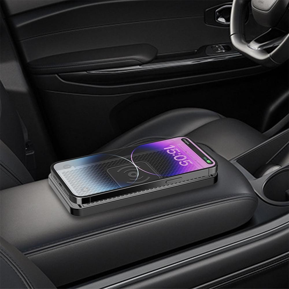 Universal Car Wireless Fast Charger Mat Non-Slip Charging Pad for Devices with Wireless Charging Function Type-C Style - Image 5