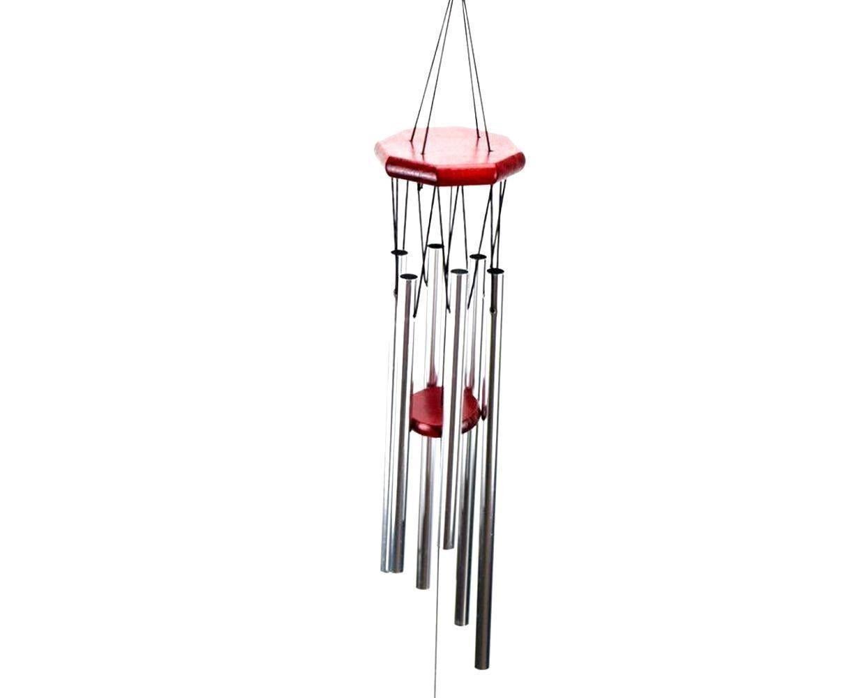 Wood Metal Retro Wind Chime Outdoor Garden Porch Balcony Home Decor Ornament-Random Style - Image 4
