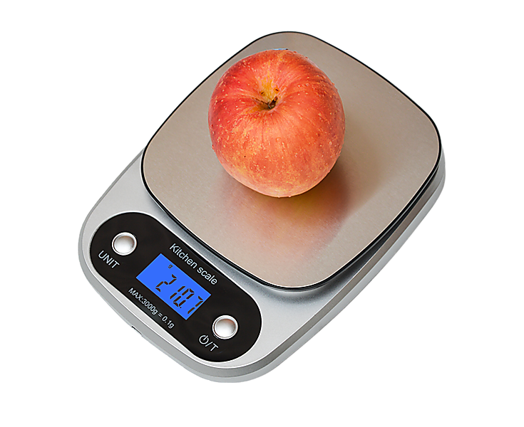 0.1g High Precision Kitchen Scale Rechargable Food Scale Digital 3KG One Size - Image 5