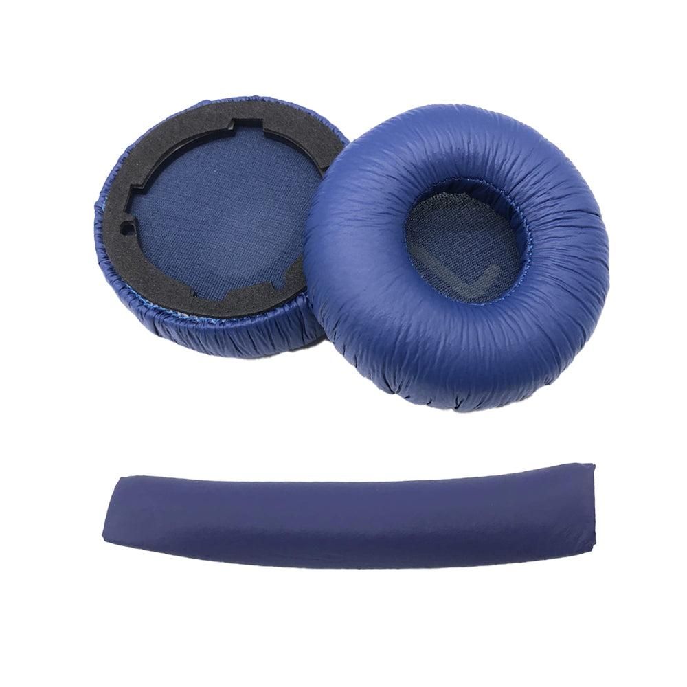 Replacement Snap-On Ear Pads Headband Set Compatible with JBL Tune 600BT / T520BT / T510BT / T500BT / T450BT Black - Image 6