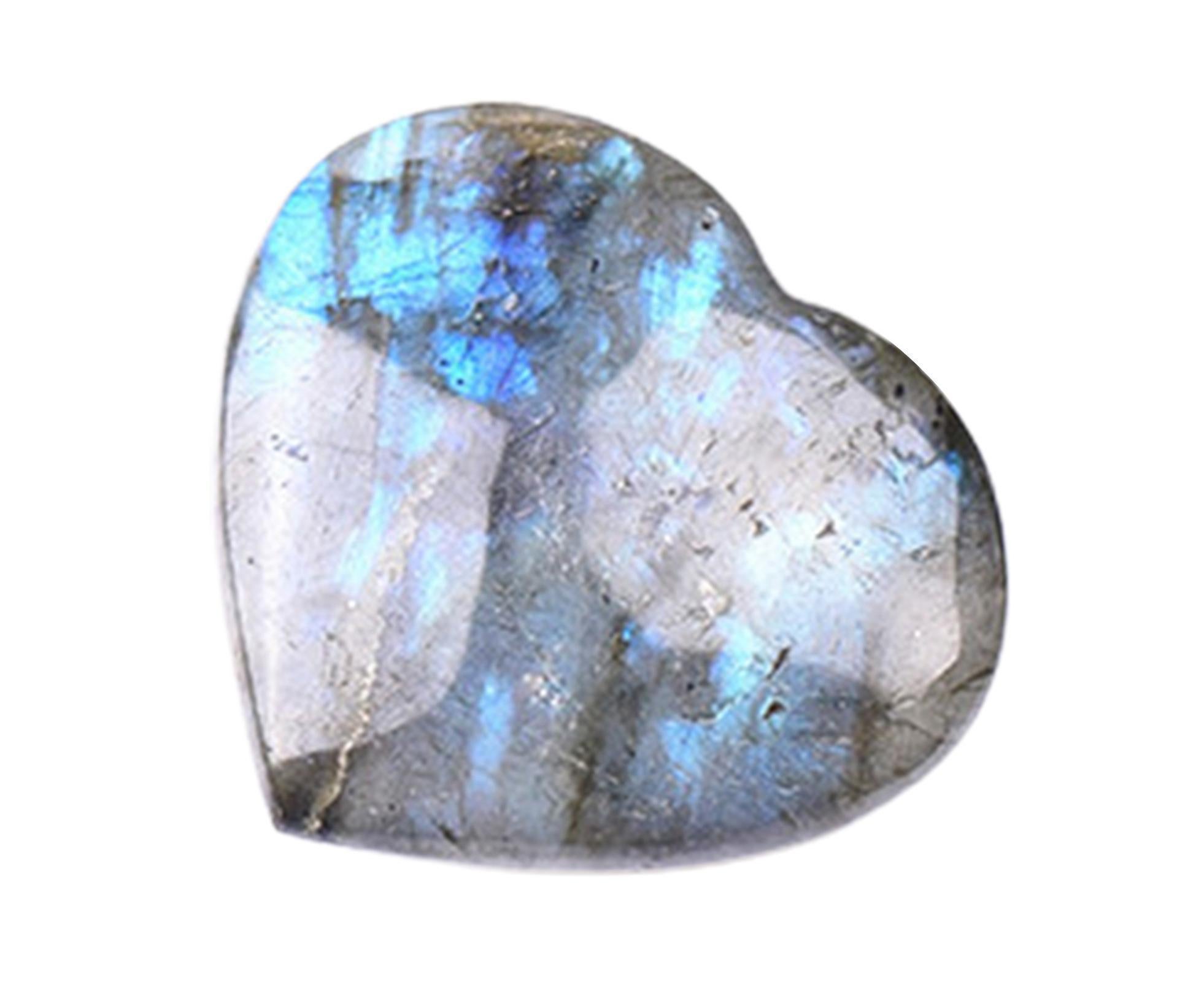 Aesthetic Heart Shape Stone Decor Exquisite Fine Texture Stone Energy Stone for Home- 4-4.5cm - Image 2