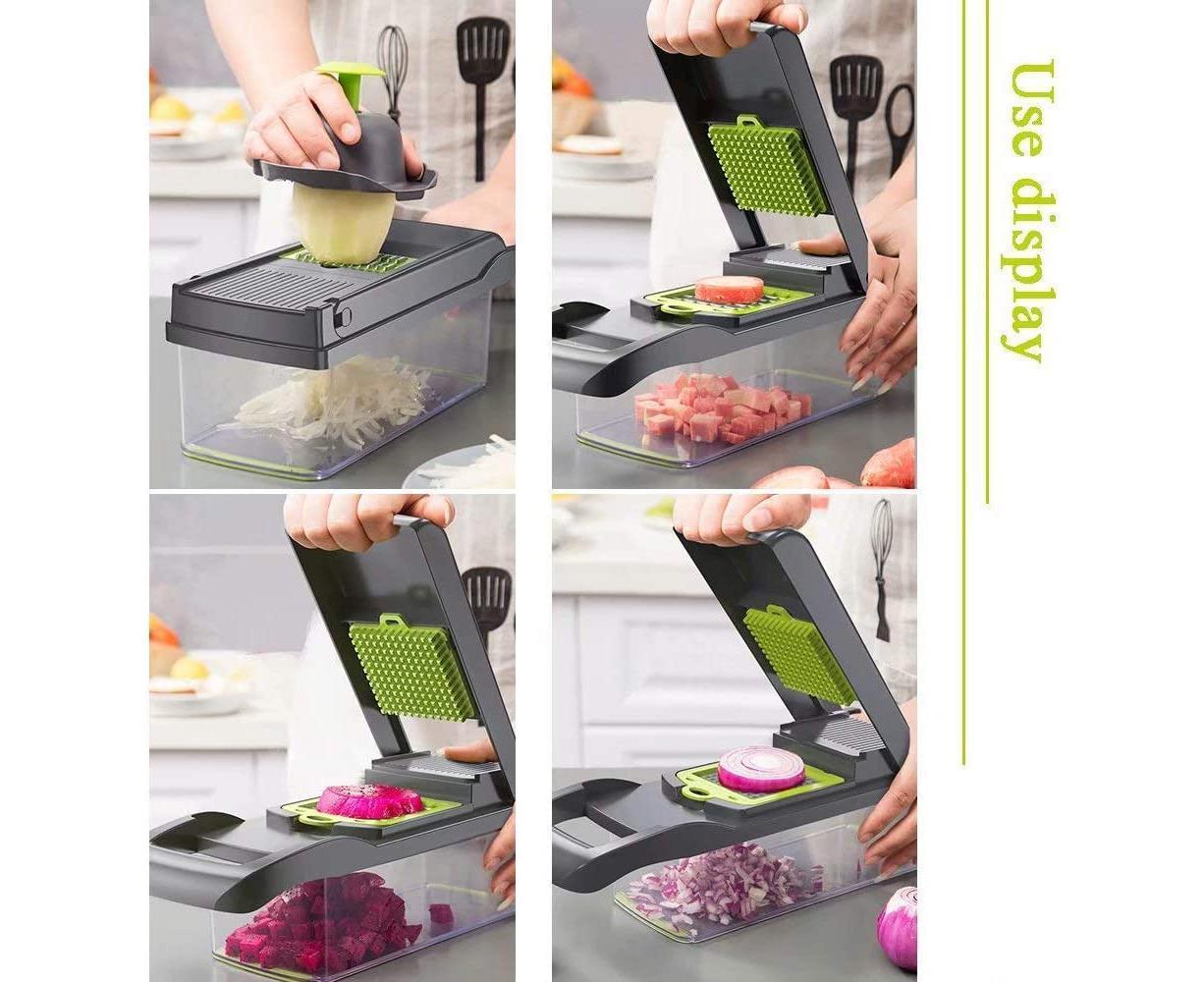 Vegetable Chopper - Mandoline Slicer - Black - Image 3