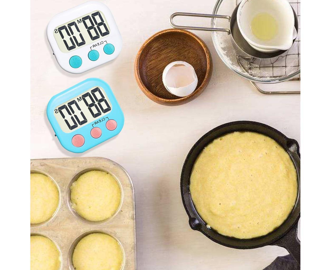 12 Pack Digital Kitchen Timer Strong grip Electronic Countdown Timer Small Loud Alarm - Image 6