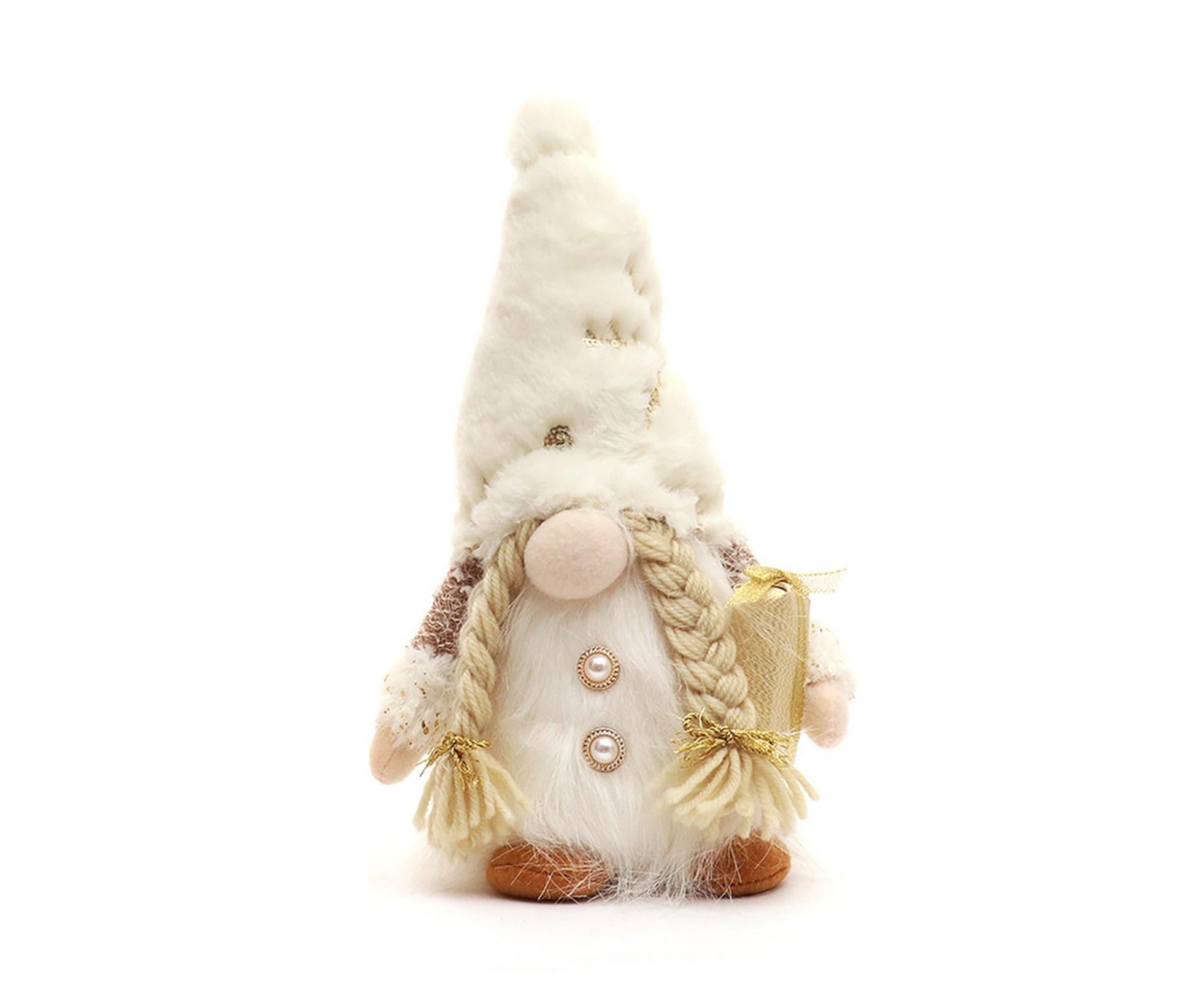 Luminous Faceless Xmas Doll-White - Image 1