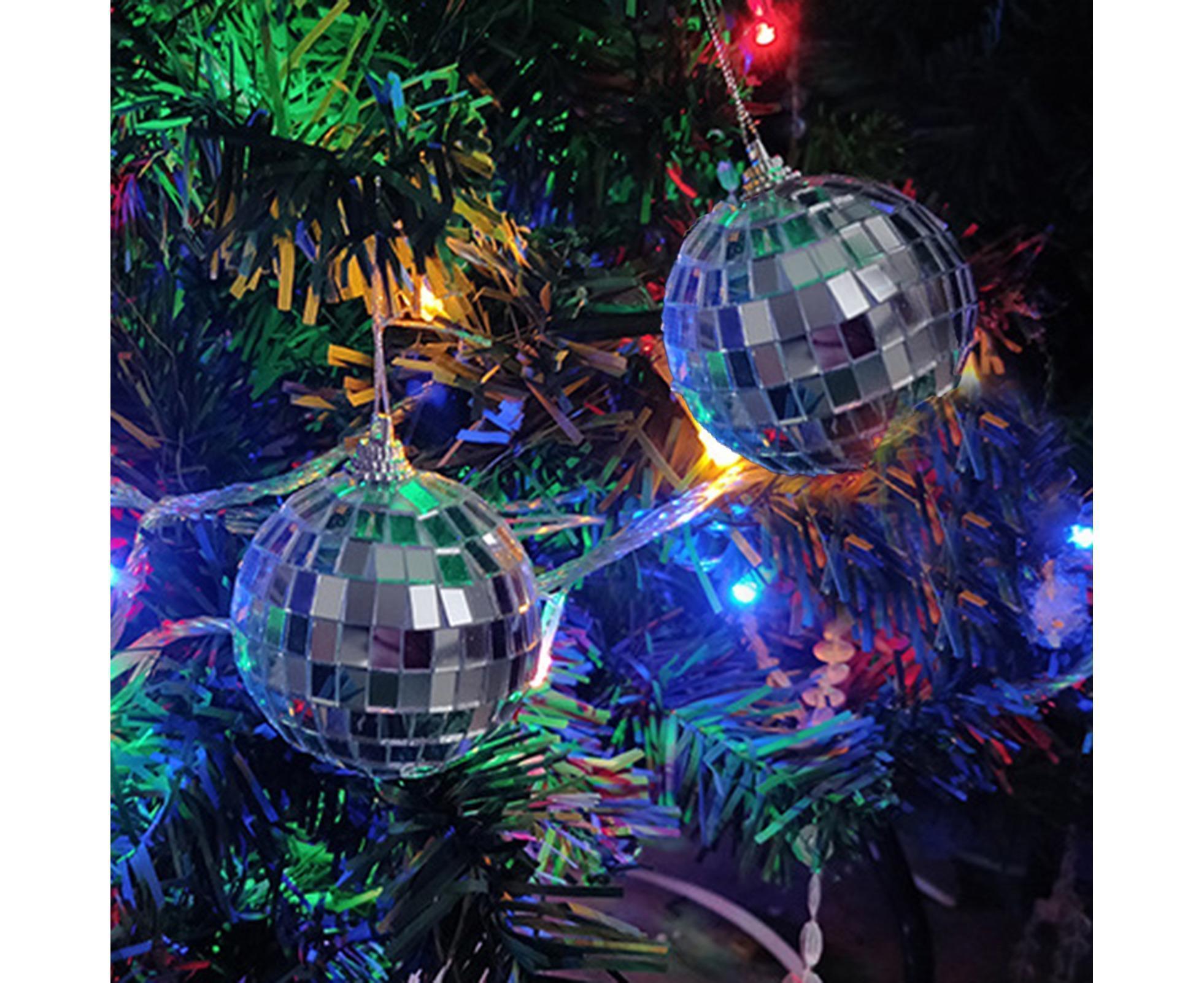 Silver Reflective Balls-Silver 10cm - Image 2
