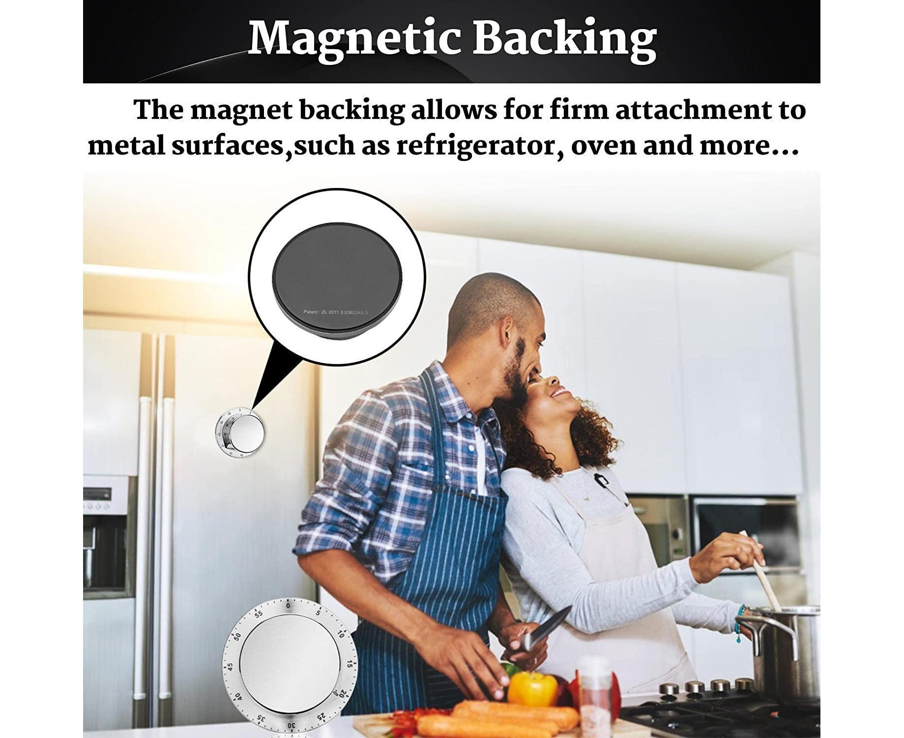 Chef Cooking Timer - Loud Alarm - Mechanical - Image 3