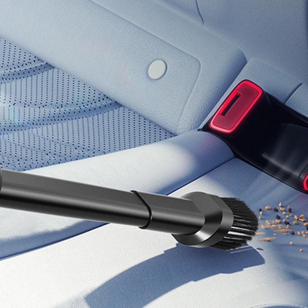 2-Mode Adjustable Cordless Handhtaeld Vacuum Cleaner Set Portable Digital Display Dust Cleaner for Car Home Black - Image 7