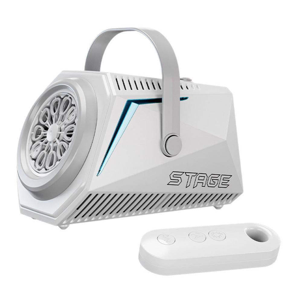 Bubble Machine Automatic Minute Big Bubbles Blower Maker for Outdoor Birthday Parties White - Image 3