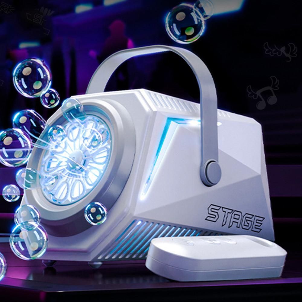 Bubble Machine Automatic Minute Big Bubbles Blower Maker for Outdoor Birthday Parties White - Image 6