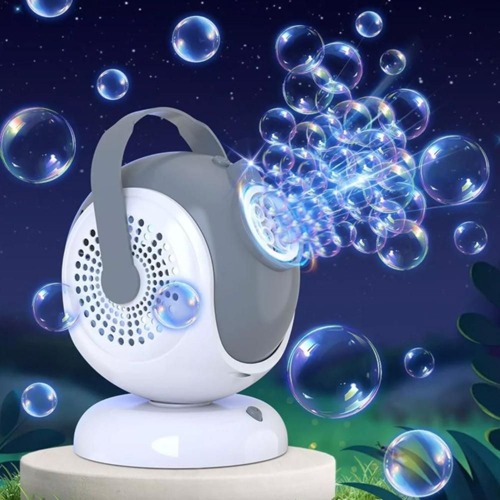 Automatic Bubble Machine Rotating Bubbles Blower Toy - Image 2