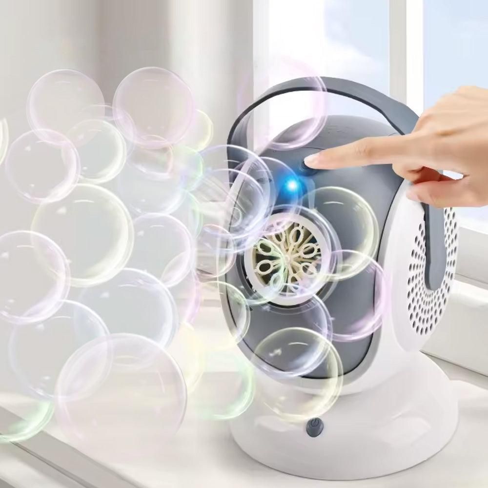 Automatic Bubble Machine Rotating Bubbles Blower Toy - Image 4