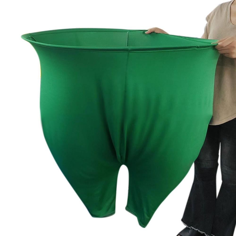 Granny Pants Yard Game Set with Giant Elastic Pants for Adult Outdoor Fun Green - Image 2