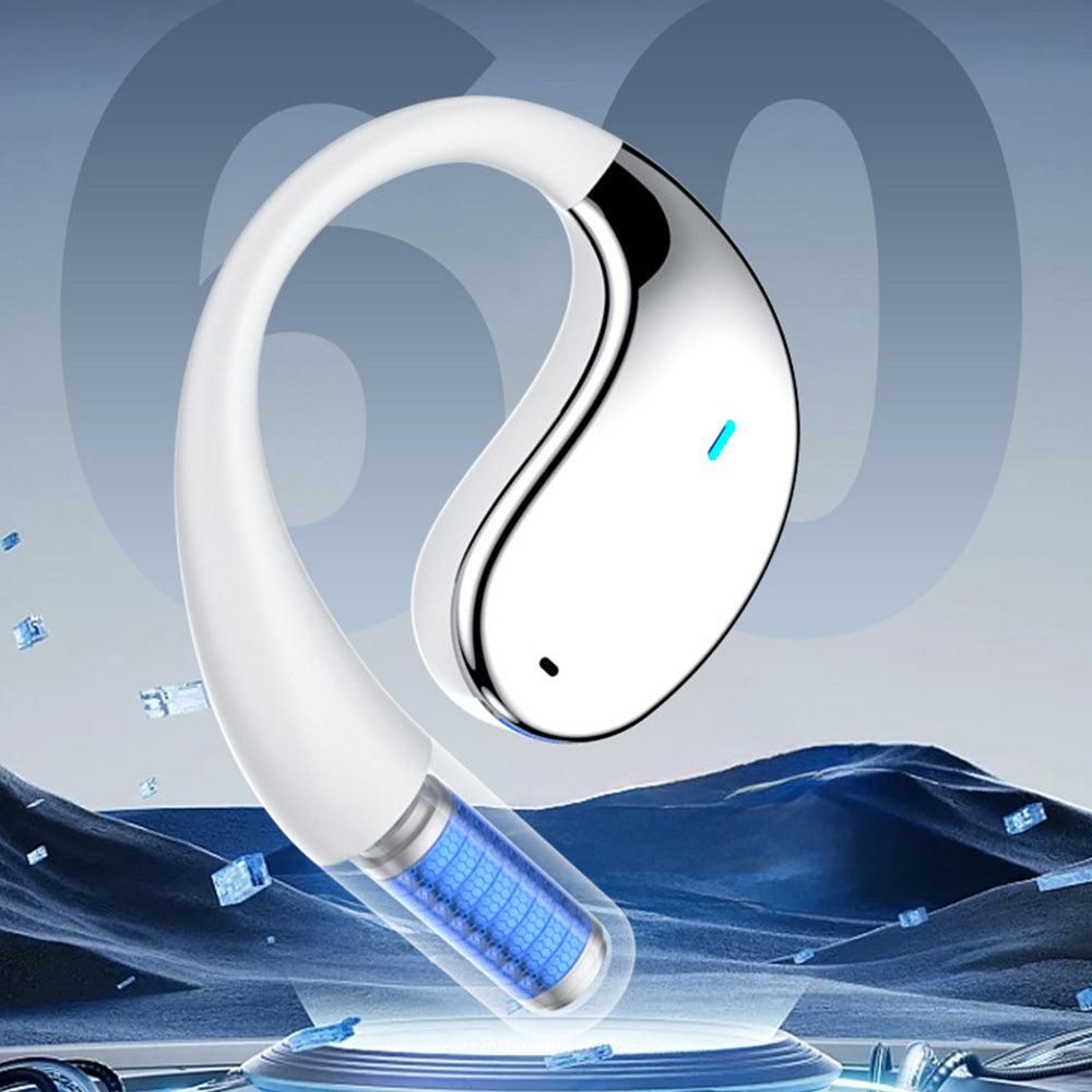 115-Language Wireless AI Translator Headphone Bluetooth Earbuds with Charging Case White - Image 4