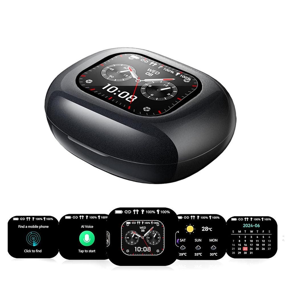 144-Language AI Translating Earbuds Bluetooth Open Ear Headphone Translation Device for Travel Business Learning Black - Image 5