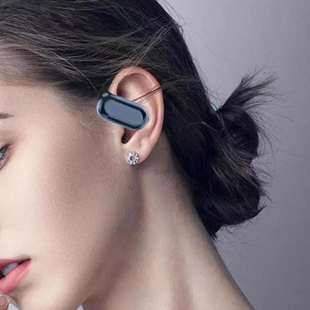 144-Language AI Translating Earbuds Bluetooth Open Ear Headphone Translation Device for Travel Business Learning Blue - Image 2