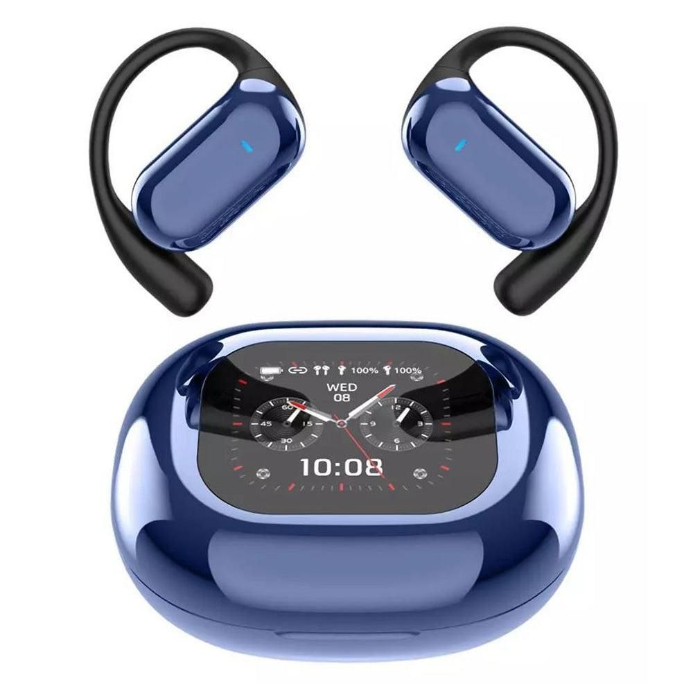 144-Language AI Translating Earbuds Bluetooth Open Ear Headphone Translation Device for Travel Business Learning Blue - Image 4