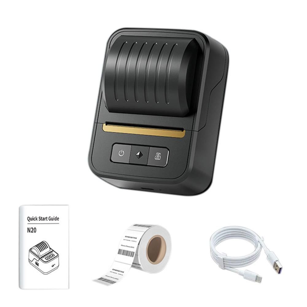Bluetooth Label Maker Machine with Tape Roll Inkless Labeler Sticker Printer for Home Office - Image 5