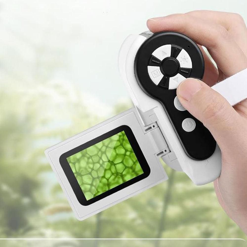 1000X Zoom Pocket Microscope LED Screen Handheld Mini Microscope with 32GB SD Card - Image 3