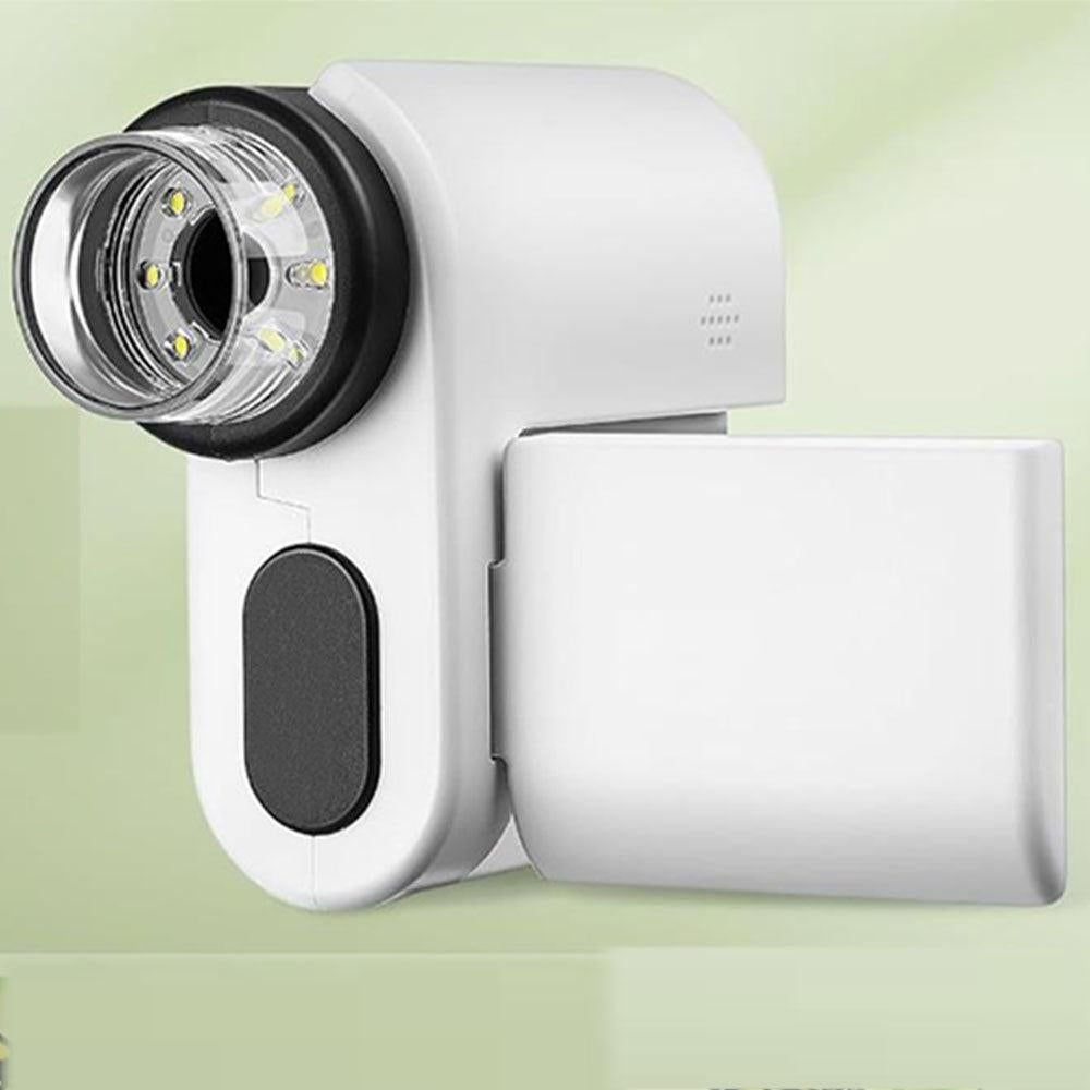 1000X Zoom Pocket Microscope LED Screen Handheld Mini Microscope with 32GB SD Card - Image 4