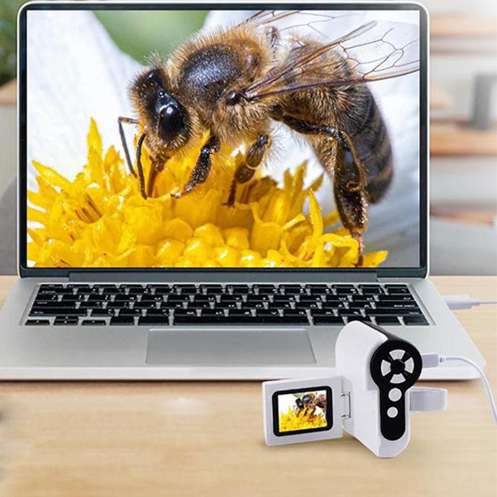 1000X Zoom Pocket Microscope LED Screen Handheld Mini Microscope with 32GB SD Card - Image 6