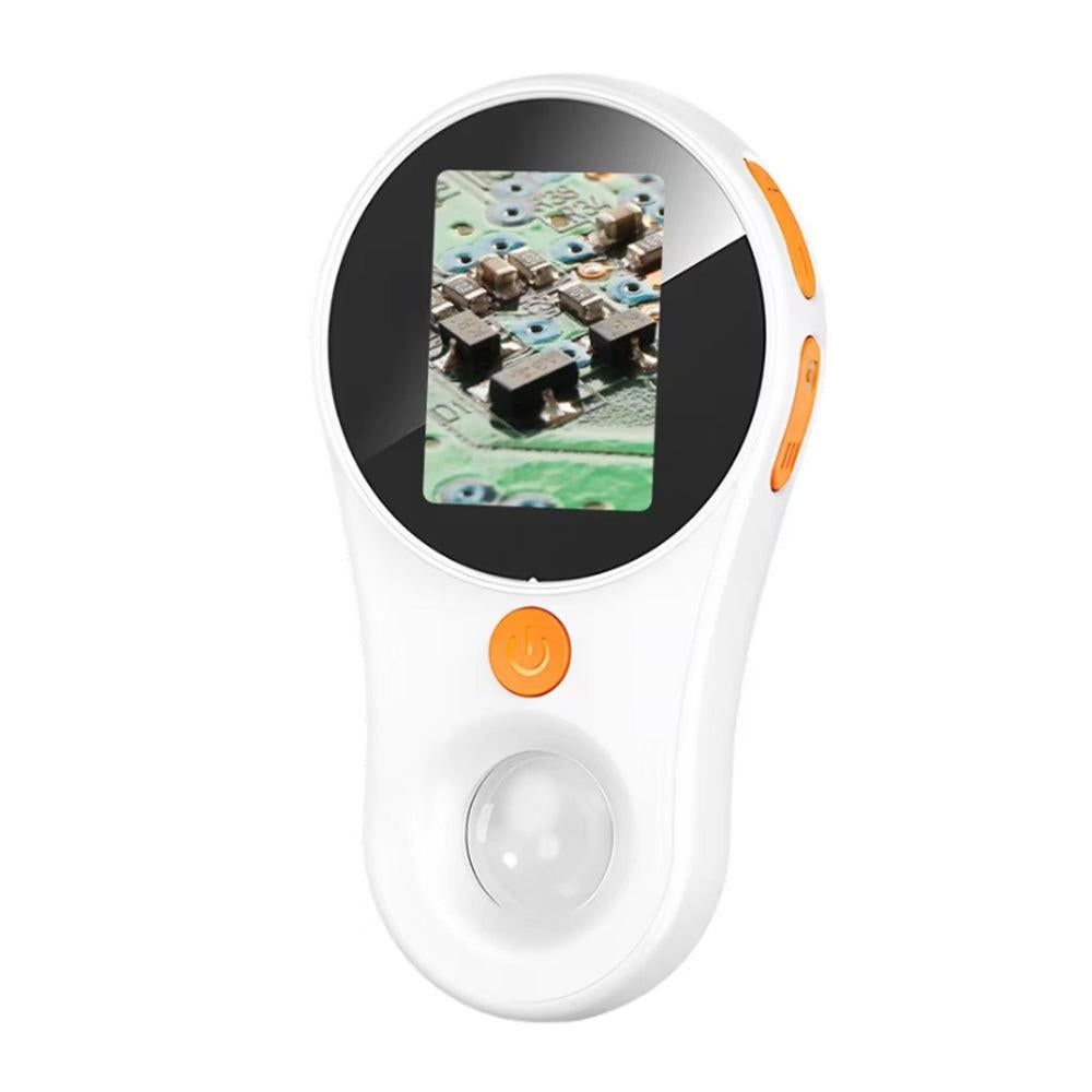 Handheld Macro Digital Microscope Fixed Focus Portable 500X Magnifying Glass Compatible with Windows/Mac OS White - Image 3