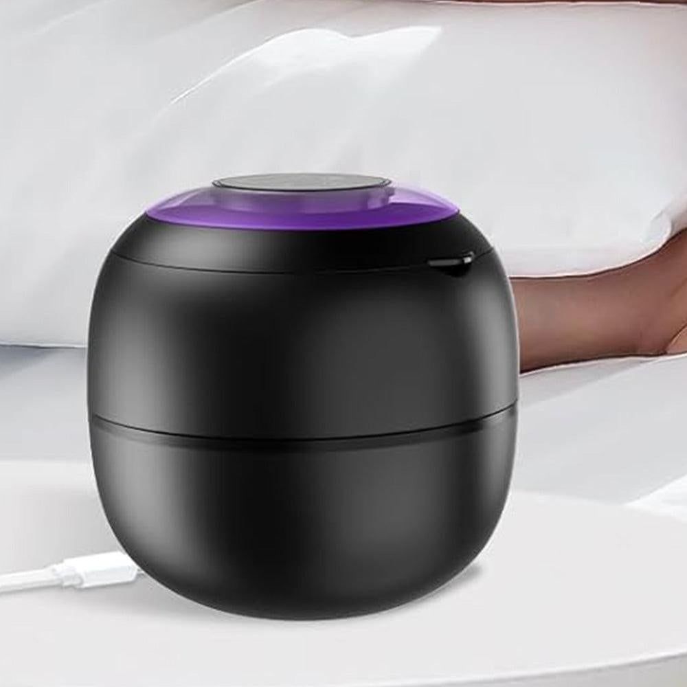 Ultrasonic Retainer Cleaner Machine 45kHz Ultrasonic Dentures Cleaner for Night Guards Braces Aligner Black - Image 3