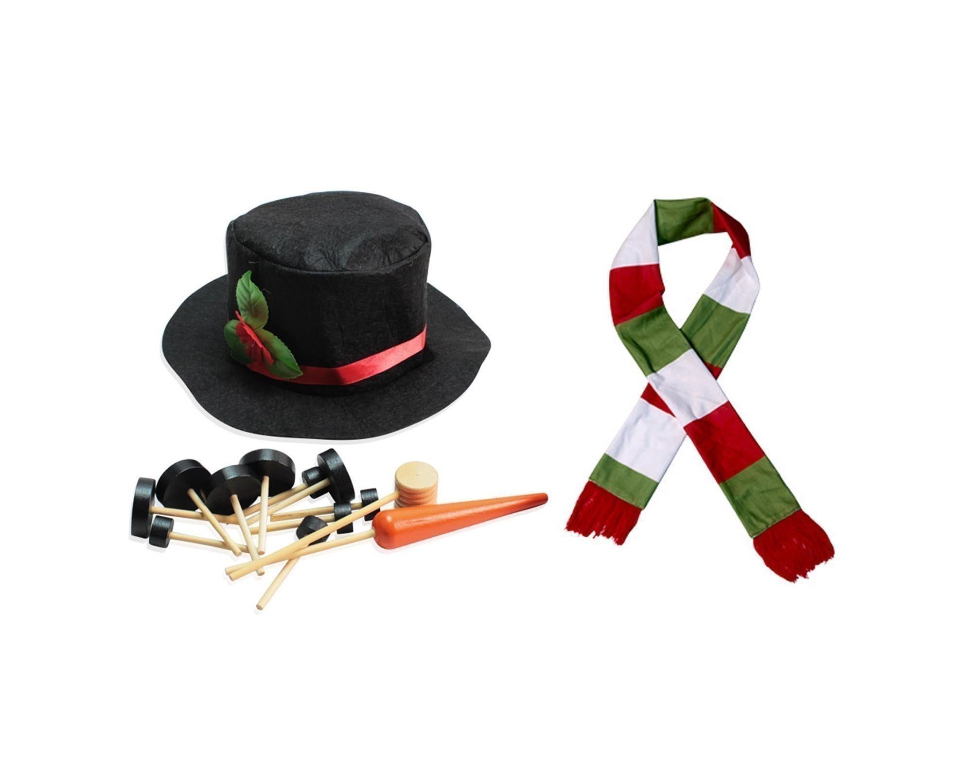1 Set Snowman Decoration DIY Building Set for Home - Image 6