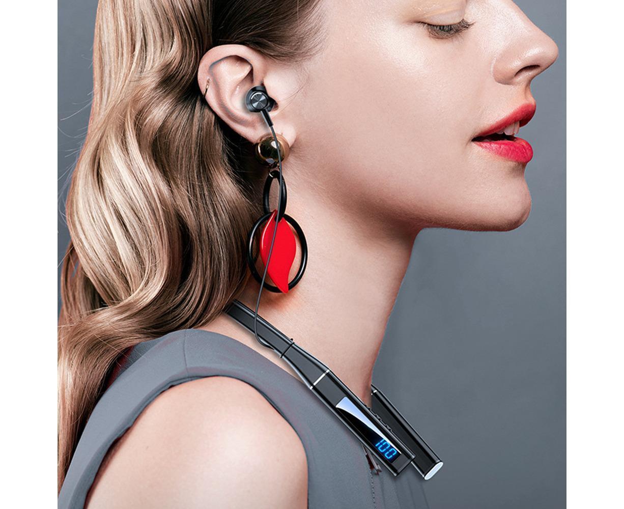 Hanging Neck Earphones - High Sound Quality - Wireless Bluetooth Headset for Gaming - Image 3