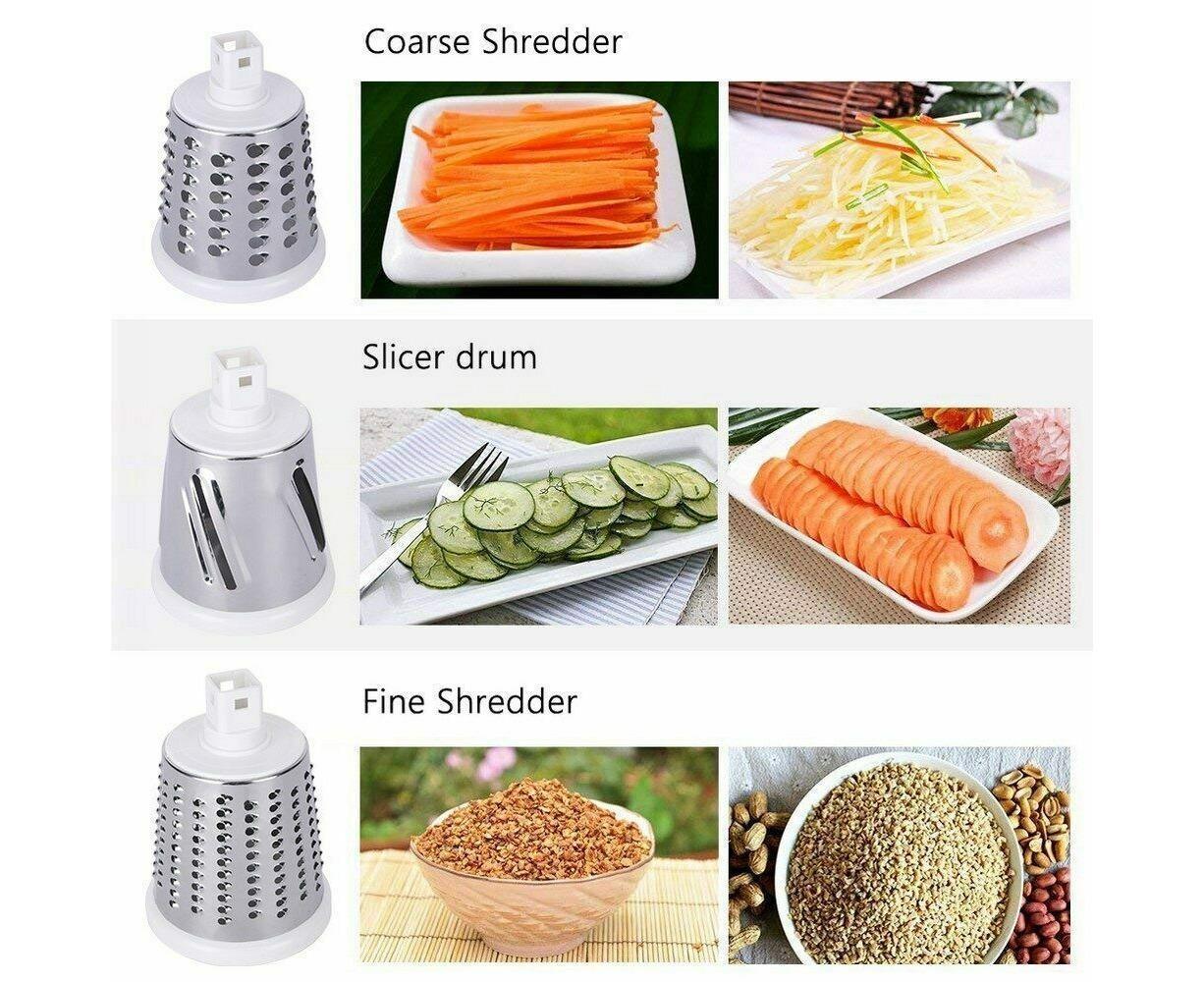 3-in-1 Vegetable Slicer Shredder Grater for Potato Onion Cucumber Carrot Chopper - Image 6