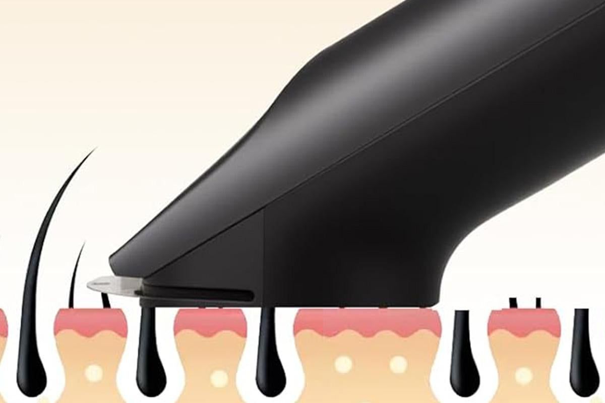 3-in-1 Electric Shaver Nose Hair Trimmer for Face Body Bikini Underarm and Legs - Black - Image 4