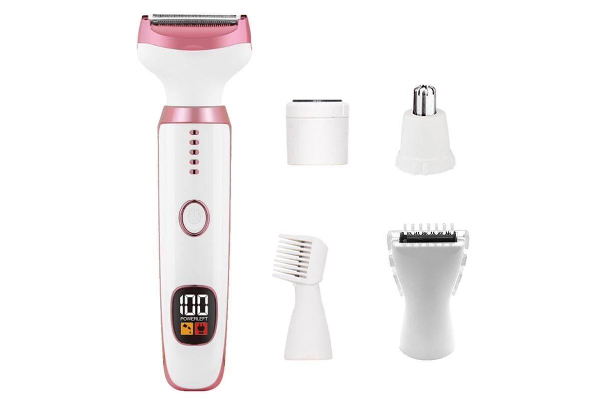 5 In 1 Electric Razor Shavers For Women Bikini Trimmer Face Razors Eyebrow Trimmer - Image 4