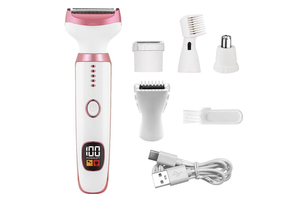 5 In 1 Electric Razor Shavers For Women Bikini Trimmer Face Razors Eyebrow Trimmer - Image 7