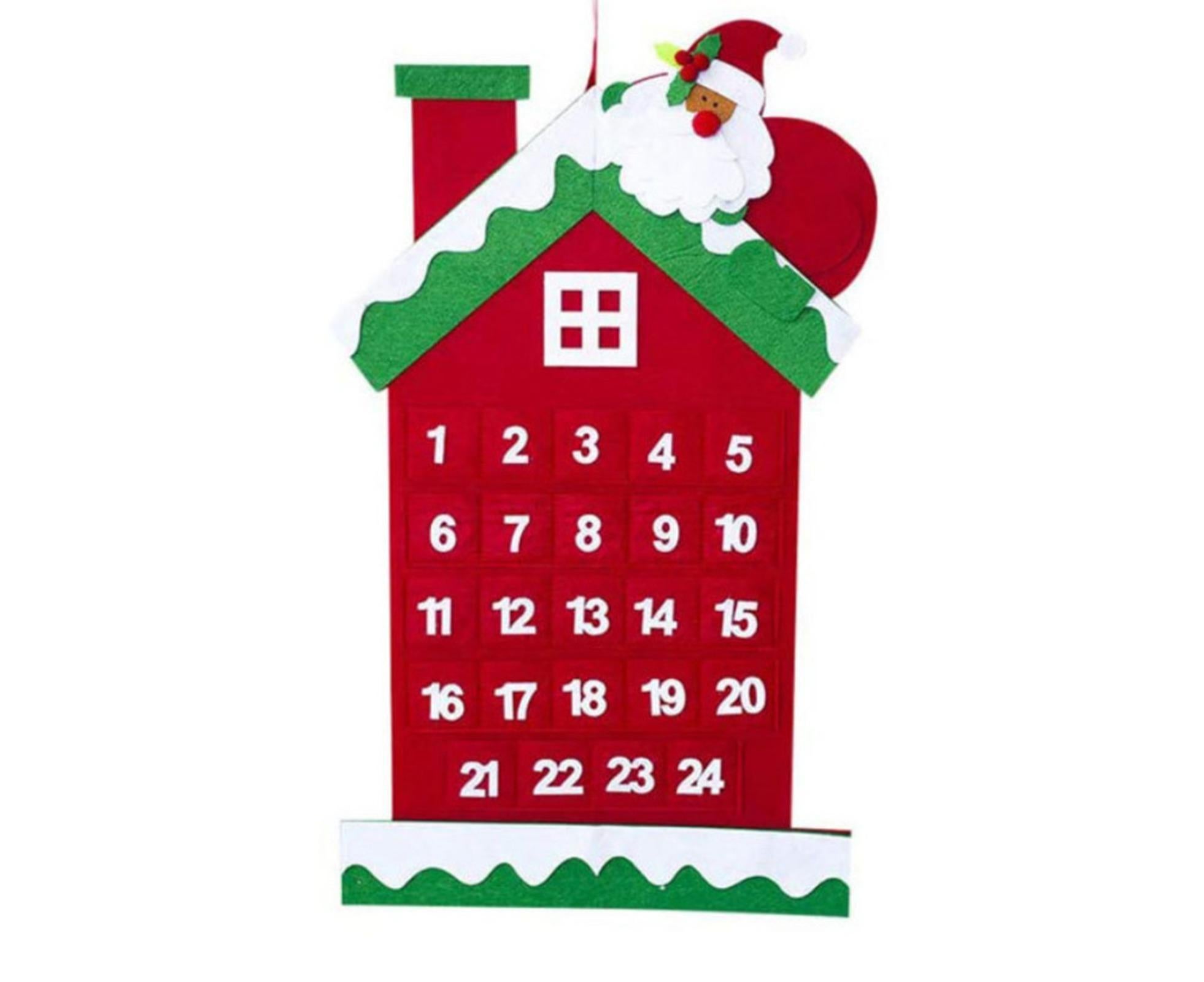 Xmas Tree Wall Calendar Fine Workmanship-B - Image 1